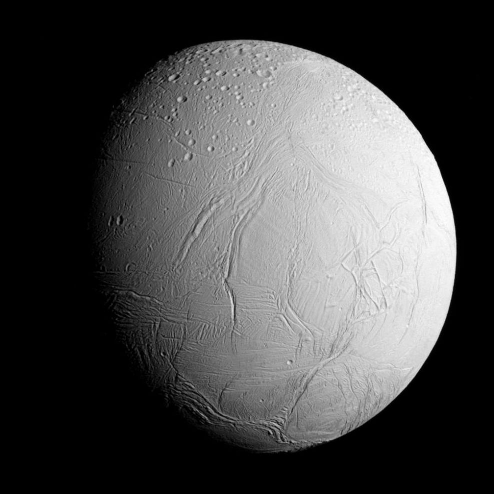 Månen Enceladus