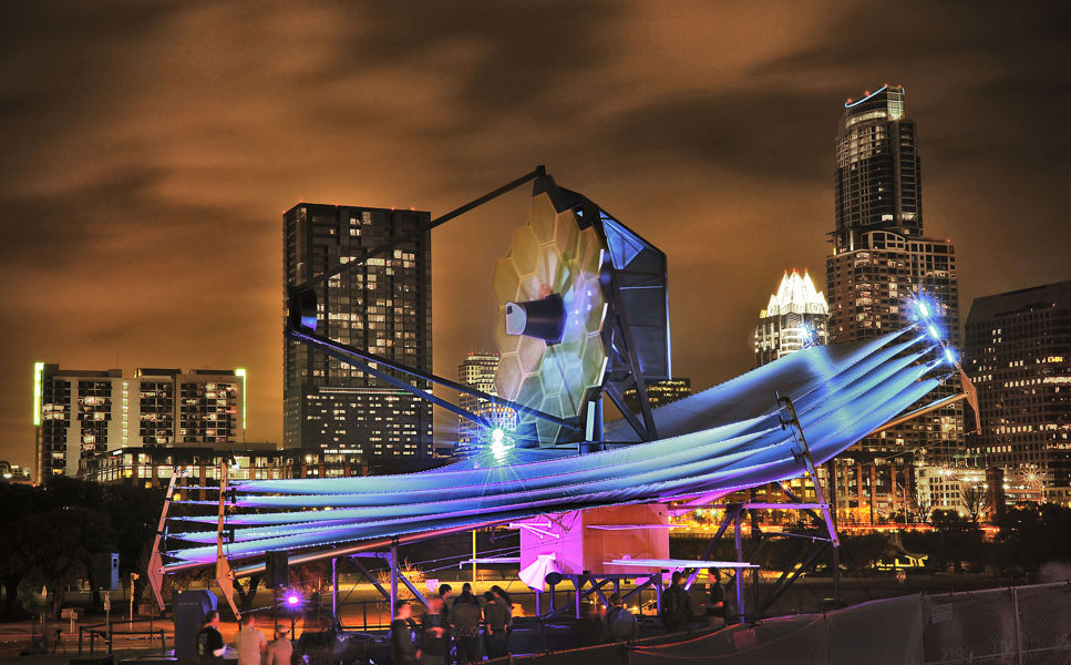 James Webb Telescope, mitt i Austin