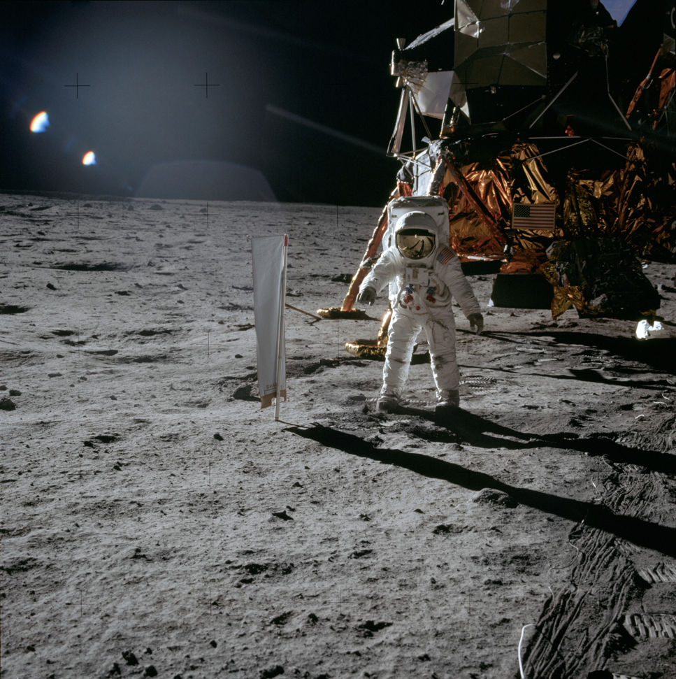 Buzz Aldrin på månen